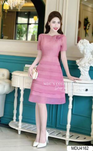 Váy Thiết Kế MDU4162 Dáng Chữ A Chuẩn Phong Cách Thanh Lịch Và Hiện Đại