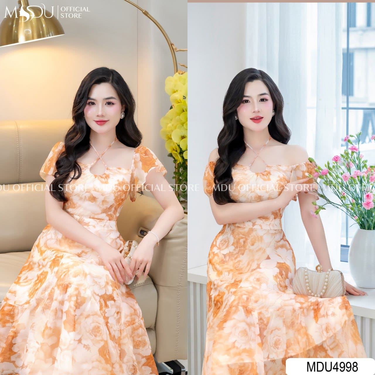 Cách Phối Đồ Với Đầm Cổ Yếm Dự Tiệc Để Tỏa Sáng Đúng Cách