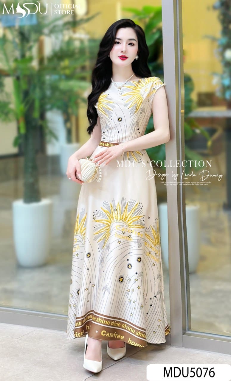 Đầm dài dự tiệc Satin - Gợi cảm một cách tự nhiên