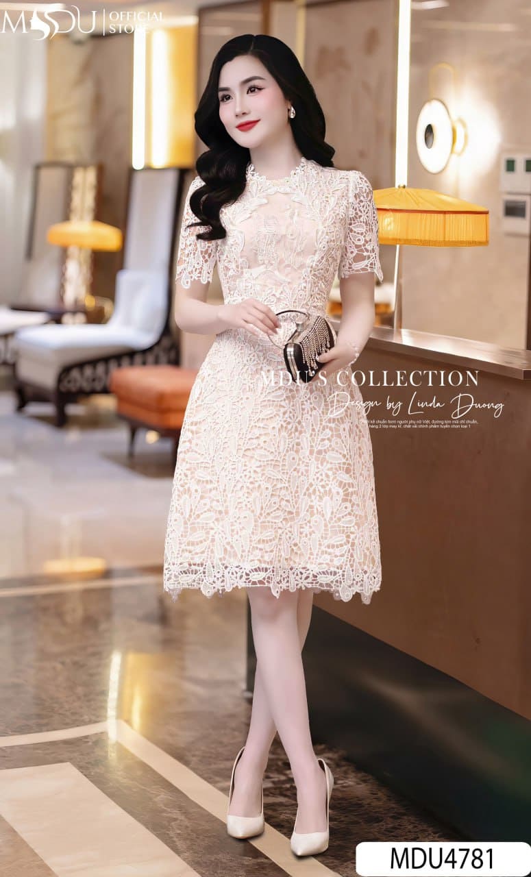 Các Kiểu Đầm Dự Tiệc Cưới Đẹp Lung Linh Cho Mọi Vóc Dáng - Đầm Xòe