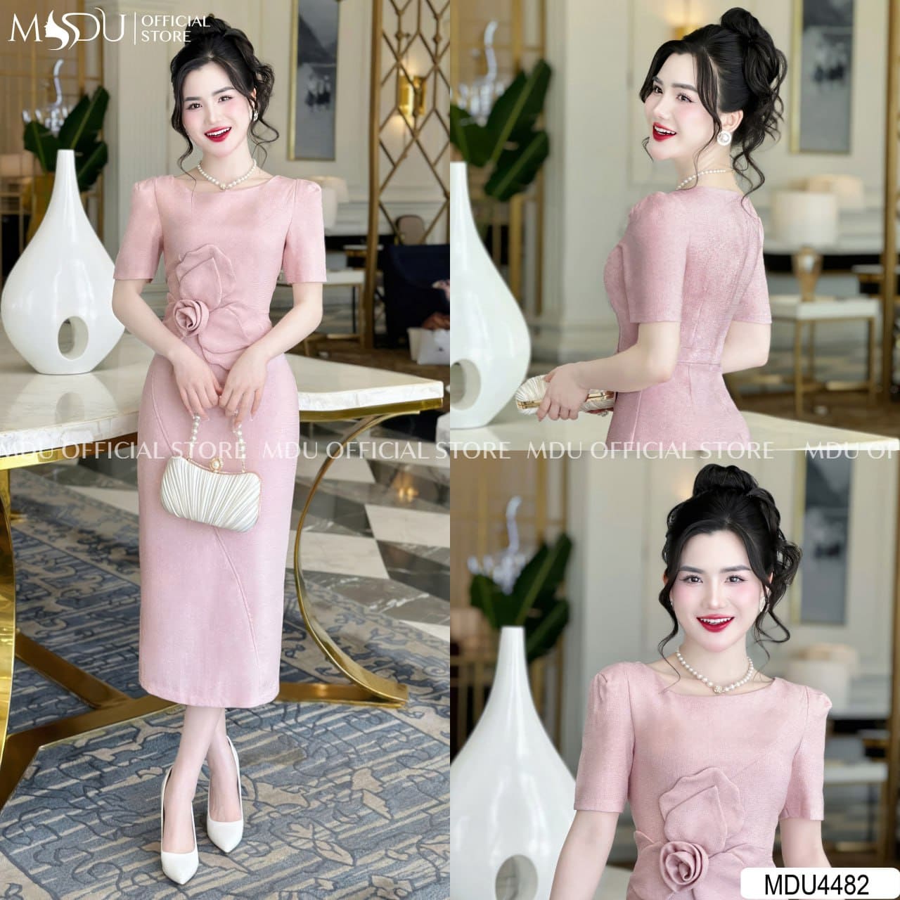 Chất Liệu Lý Tưởng Cho Đầm Dự Tiệc Cưới Tuổi 40