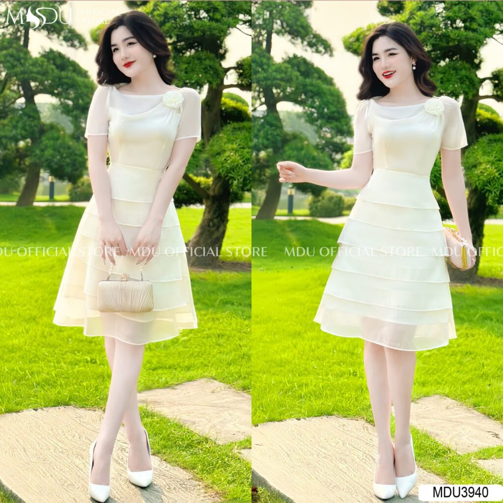 Thiết Kế Chân Váy Chữ A Dáng Midi – Thanh Lịch Và Quý Phái