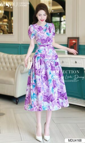 Váy Thiết Kế MDU4168 Gam Màu Bắt Mắt Chuẩn Gu Thời Trang Sang Trọng