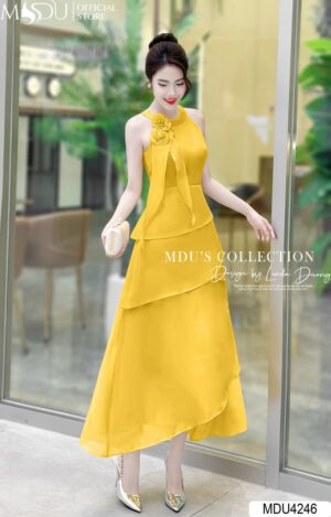 Váy Thiết Kế MDU4246 Dáng Váy Yếm Quyến Rũ