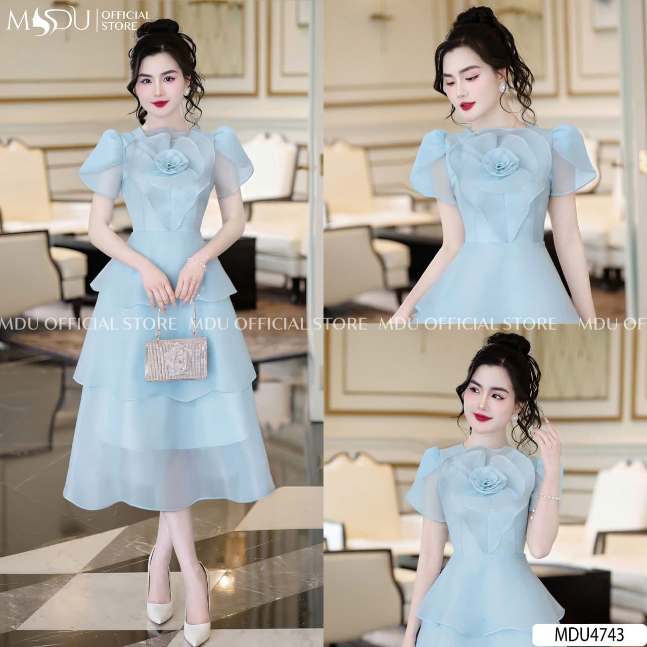 Phối Phụ Kiện Đúng Cách Khi Diện Đầm Dự Tiệc Trung Niên