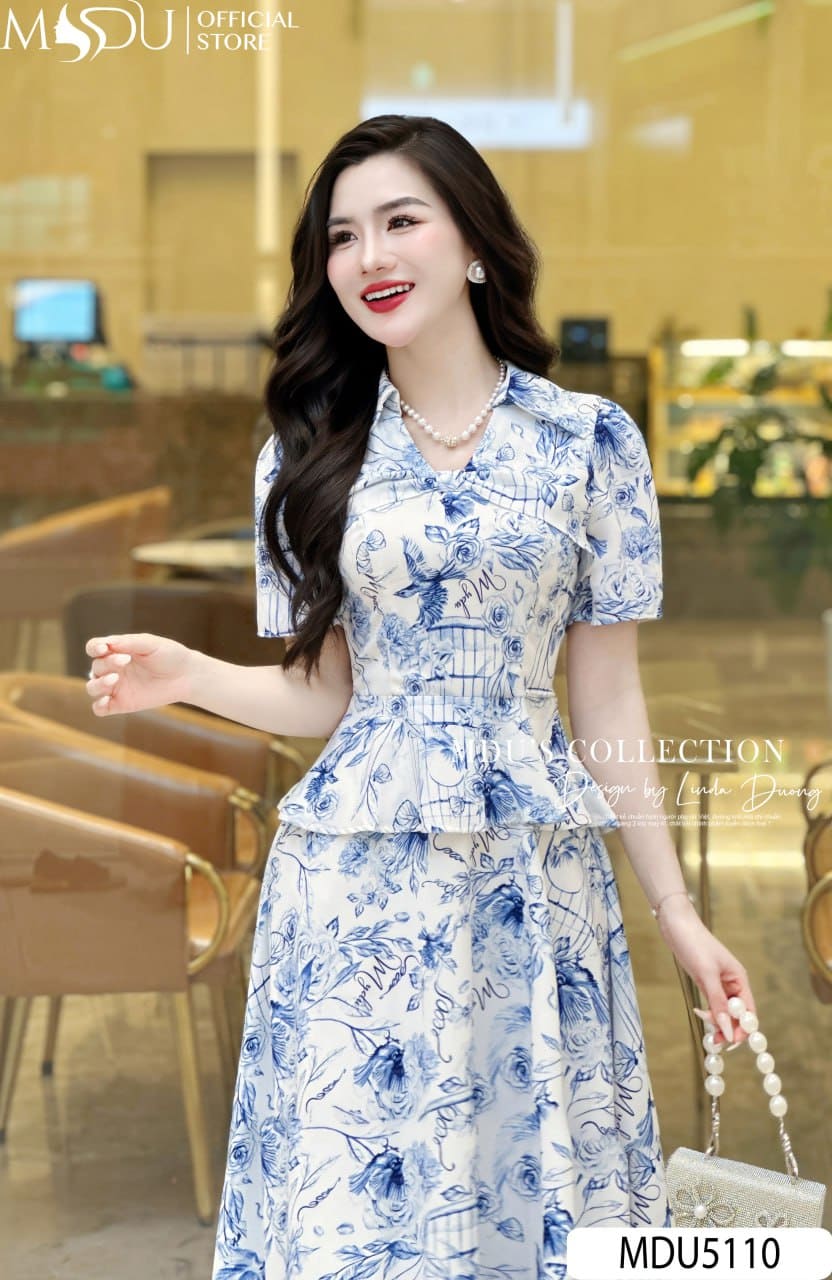 Đầm cá tính dựu tiệc dáng người hình quả lê