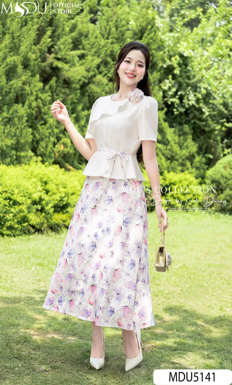 Chọn Màu Sắc Và Họa Tiết Cho Đầm Công Sở Bigsize