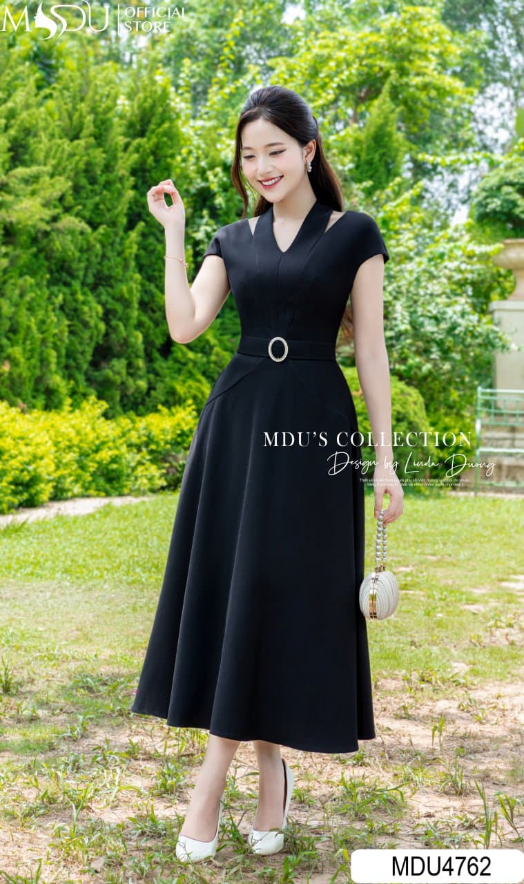 Đầm Công Sở Trung Niên Cho Người Đầy Đặn: Che Khuyết Điểm Tinh Tế