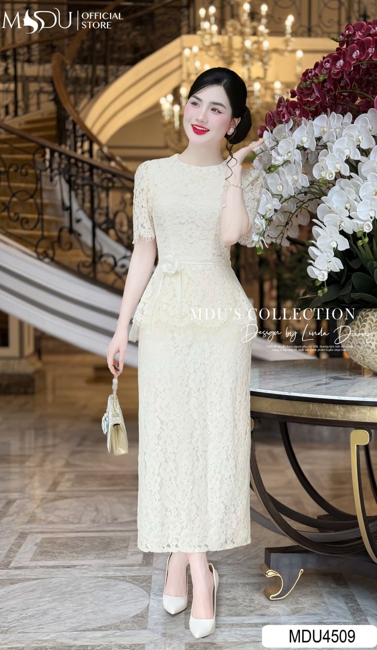 Đầm dự tiệc cho người thấp cân đối