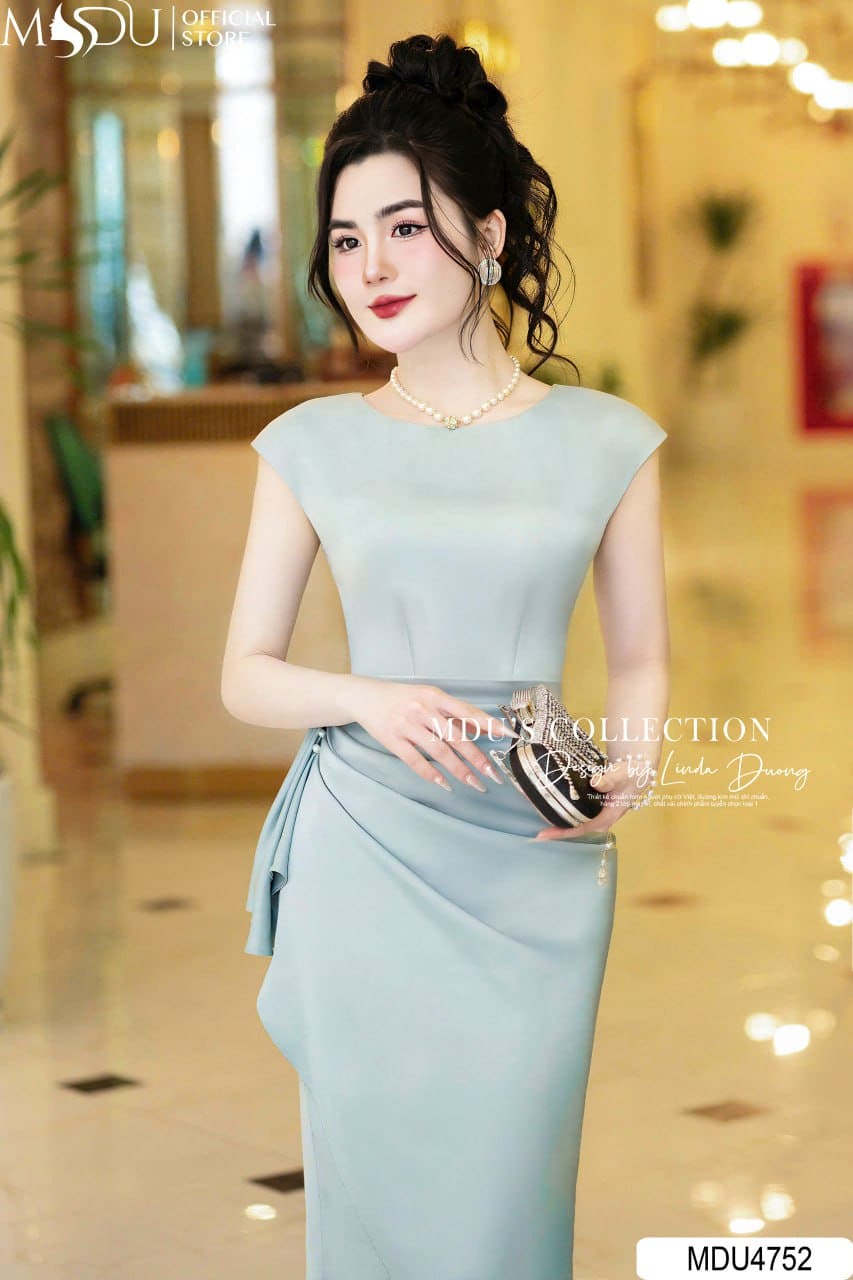 Đầm dự tiệc cho người thấp cho tiệc tối sang trọng