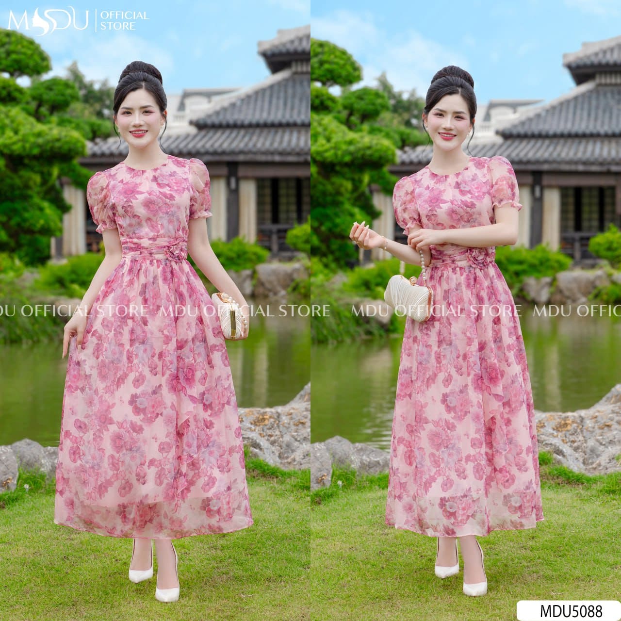 Đầm dự tiệc cưới cho tuổi 35 - Phù hợp vóc dáng