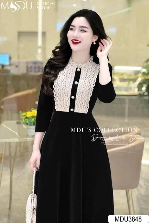 Phối Đồ Với Đầm Dự Tiệc Tay Dài – Bí Kíp Hoàn Thiện Outfit