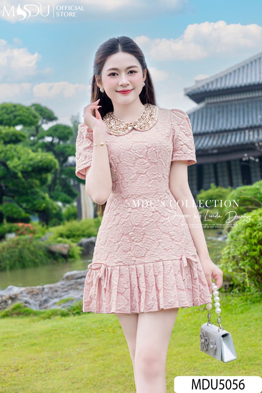 Đầm dự tiệc tiểu thư cho người thấp bé 