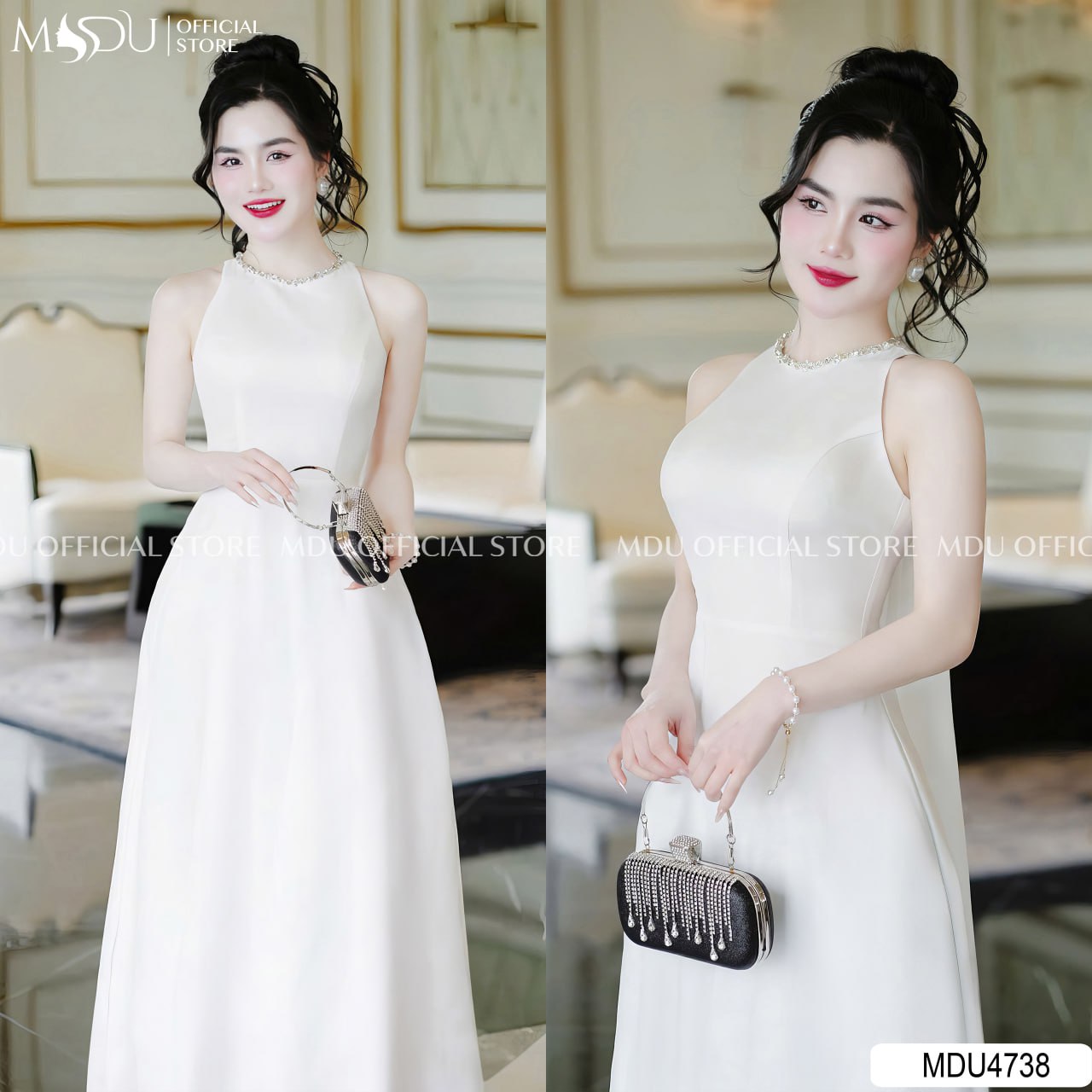 Gợi Ý Phối Phụ Kiện Để Hoàn Thiện Vẻ Đẹp Của Đầm Khiêu Vũ Dự Tiệc