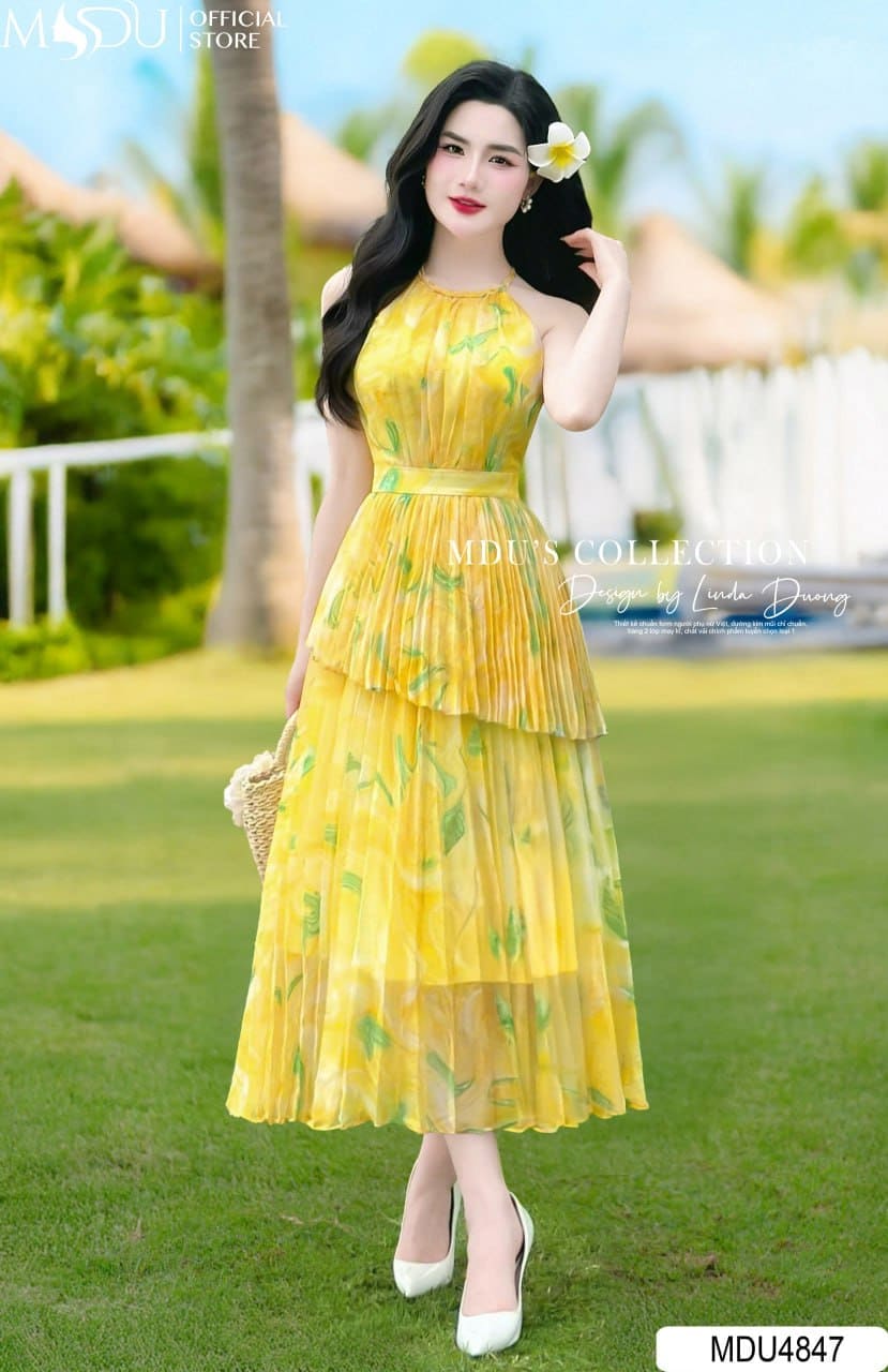 Bí Kíp Phối Đồ Với Đầm Màu Vàng Dự Tiệc