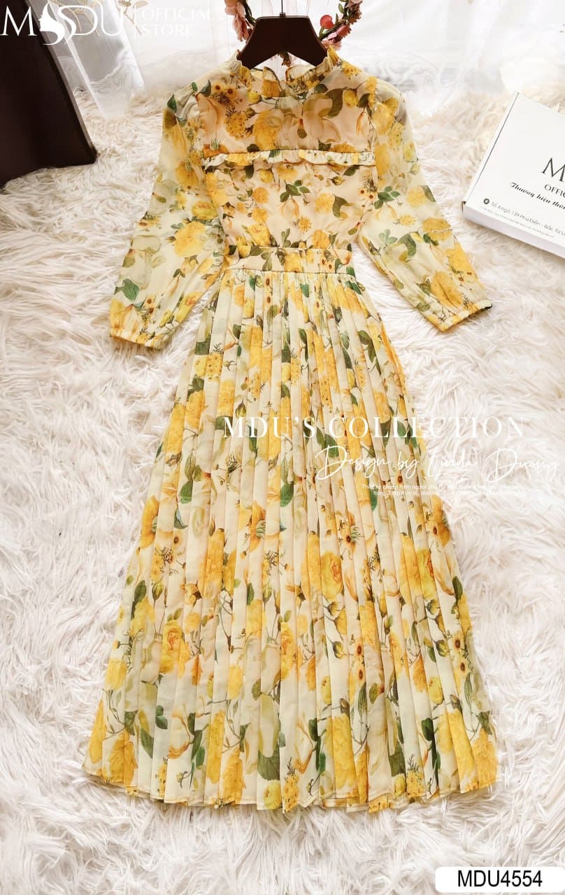 Chất Liệu Nào Phù Hợp Cho Đầm Màu Vàng Dự Tiệc