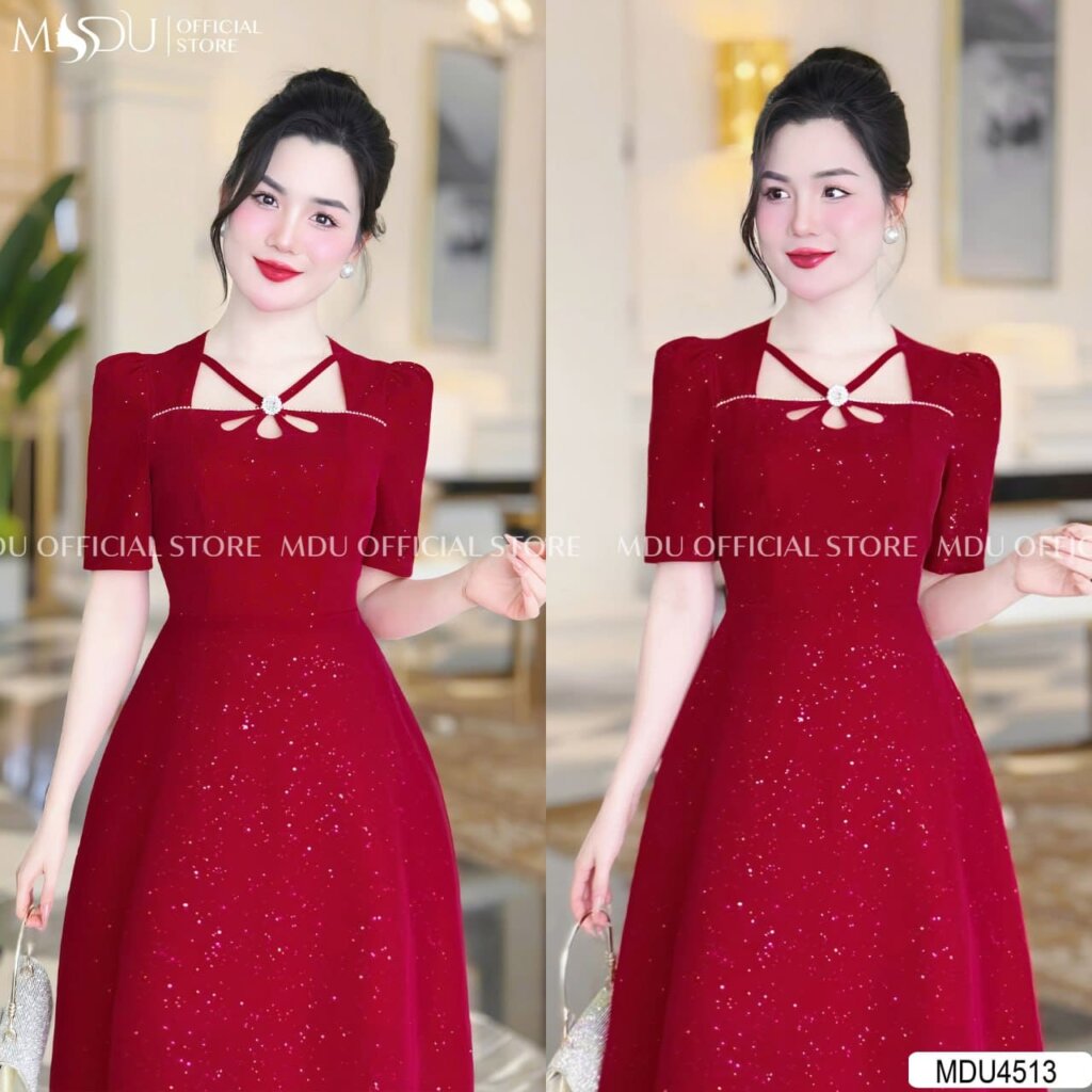 Đầm Nhung Dự Tiệc - Lựa Chọn Hoàn Hảo Cho Sự Kiện Trang Trọng