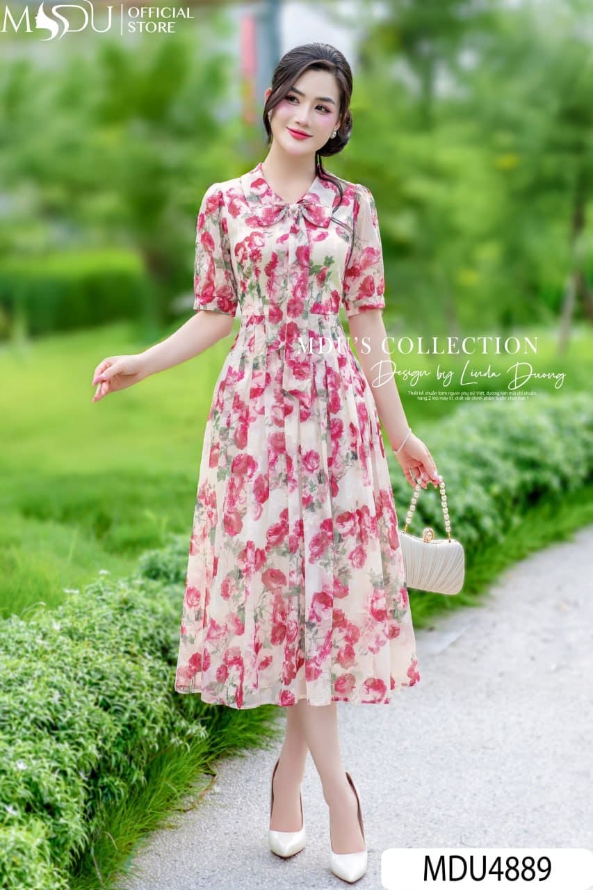 Đầm Thiết Kế Tay Phồng Trong Mọi Dịp