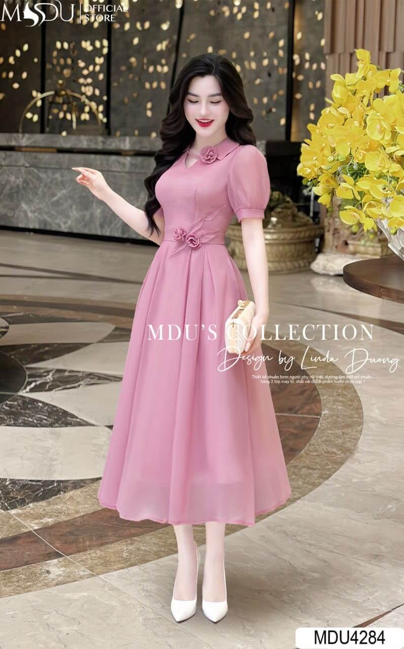 Phối Đồ Với Đầm Voan Thiết Kế Cho Ngày Thường