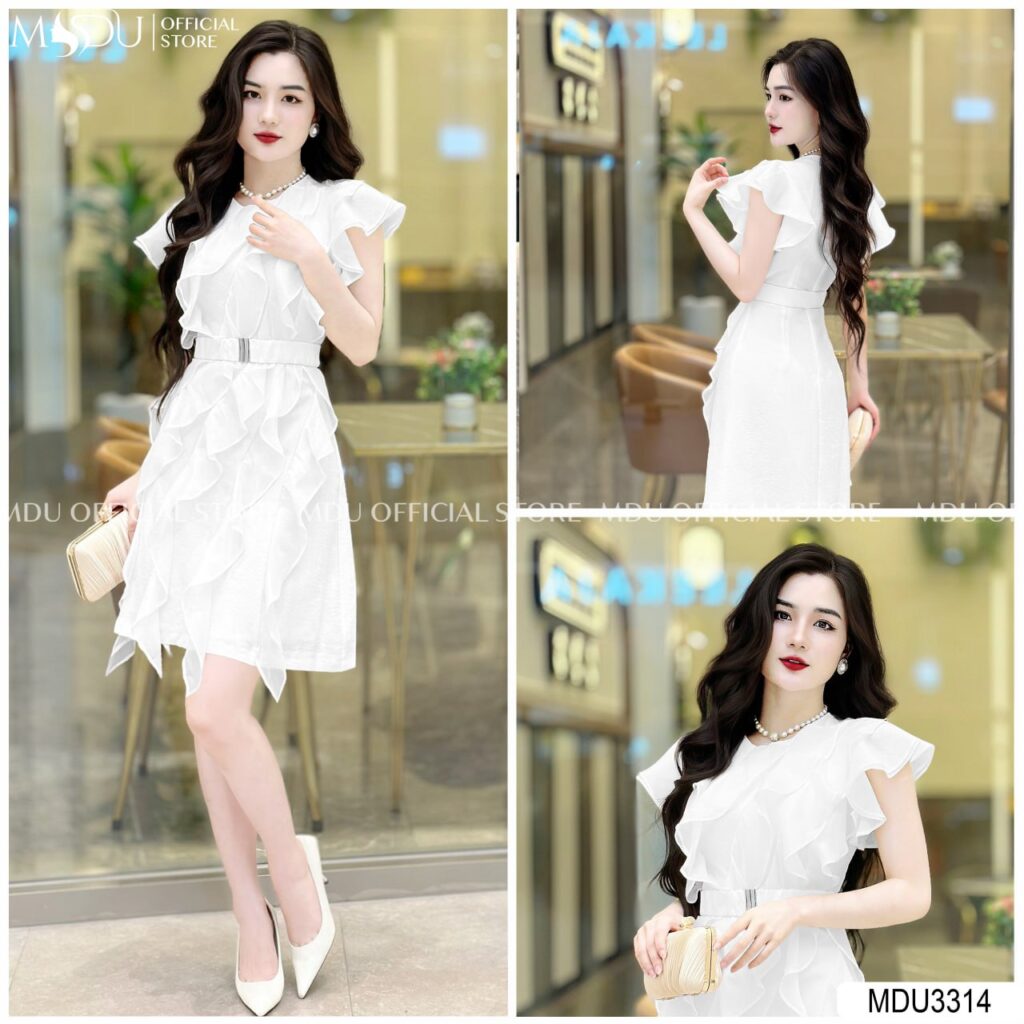 Váy Công Sở Ngắn Dáng Ôm Quyến Rũ