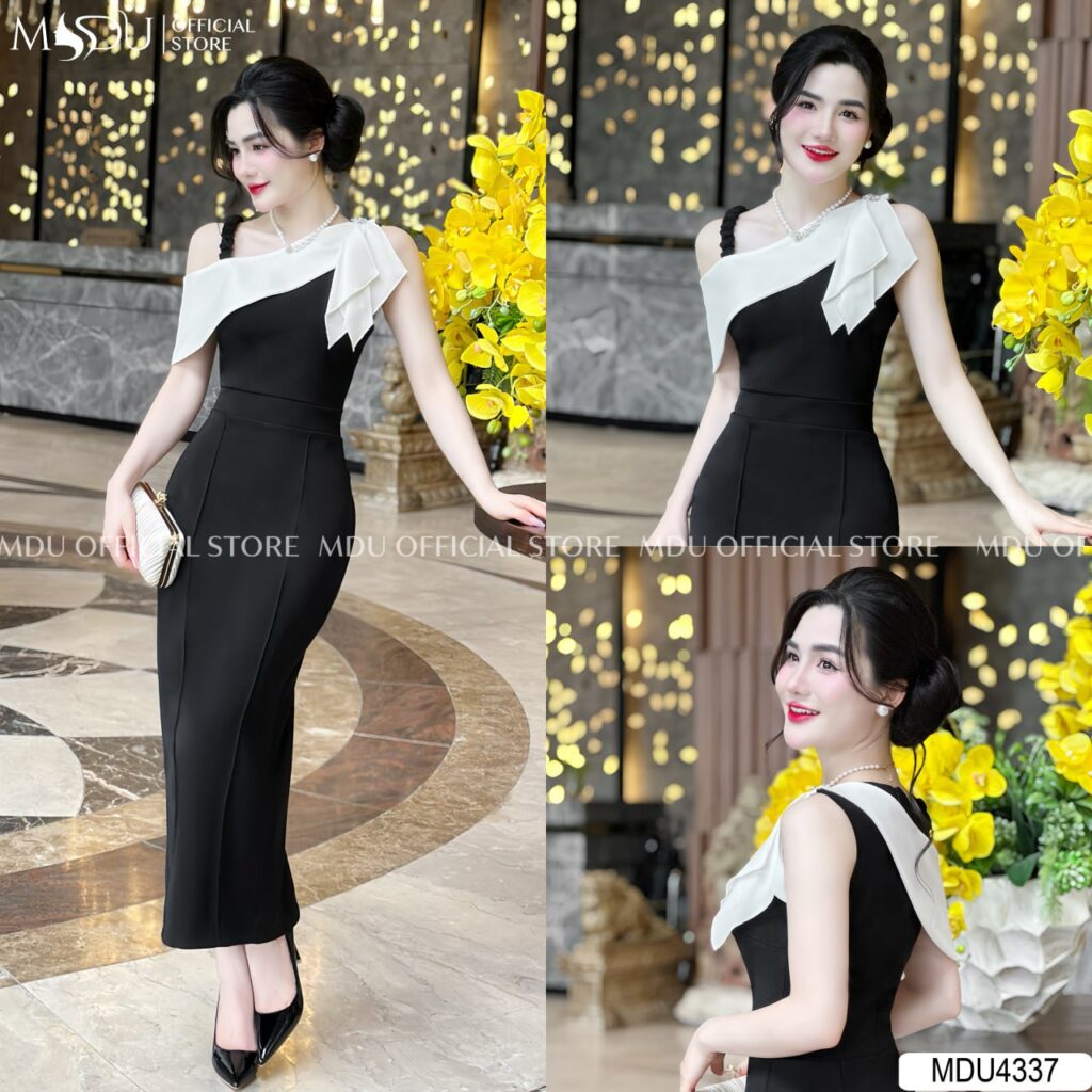 Váy Xẻ Tà Dự Tiệc Dáng Ôm Bodycon từ MDUfashion
