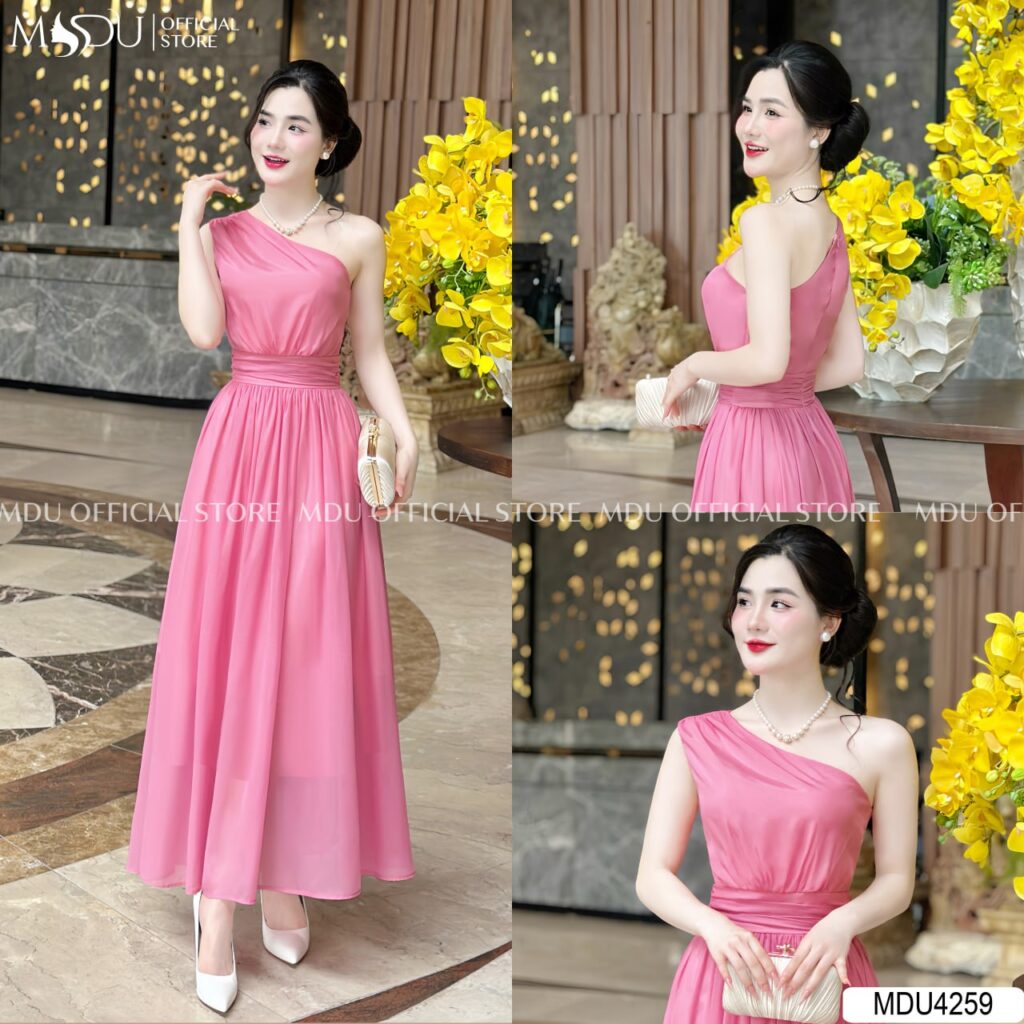 Đầm Voan Hoa Trễ Vai Gợi Cảm của MDUfashion