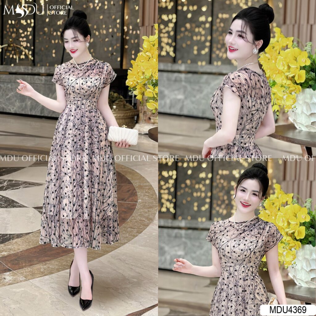 Váy Công Chúa Bồng Đuôi Dài Thướt Tha