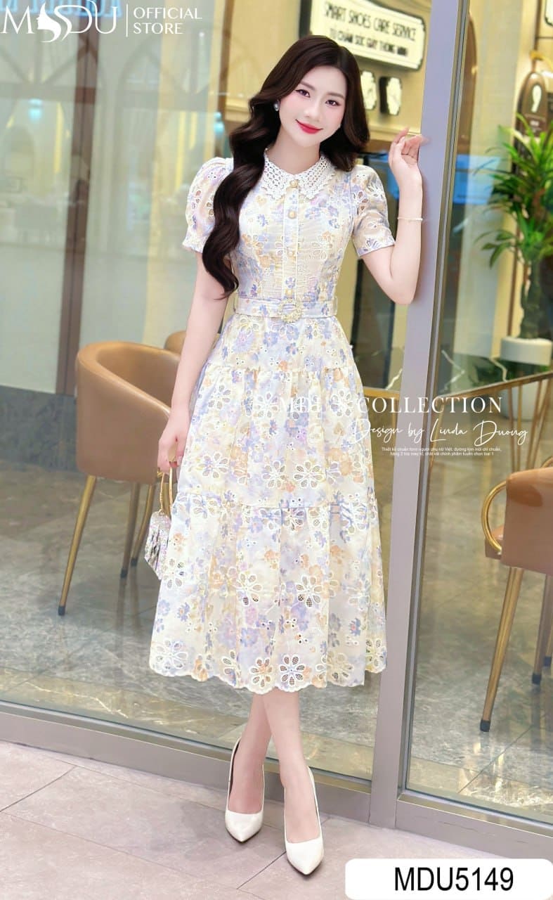 Những Kiểu Váy Công Sở Đẹp Cho Giáo Viên - Váy Suông