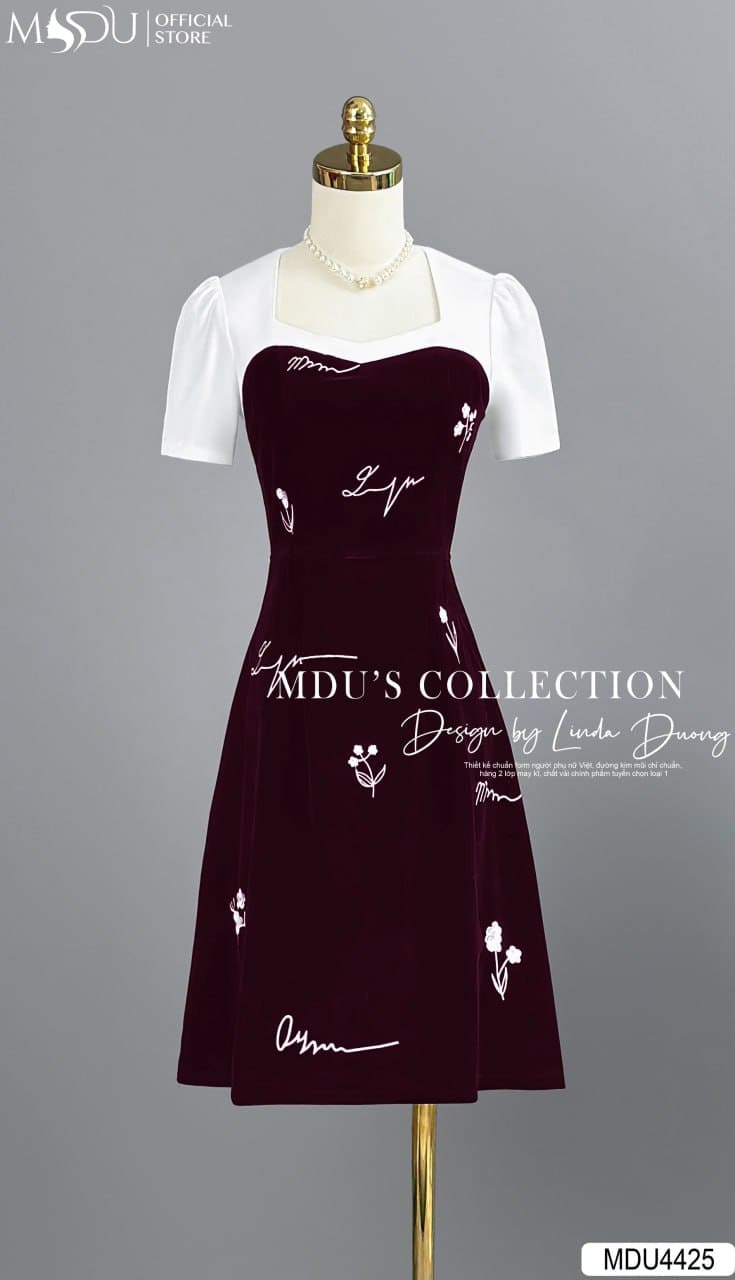 Xu Hướng Váy Nhung Thiết Kế Năm 2025