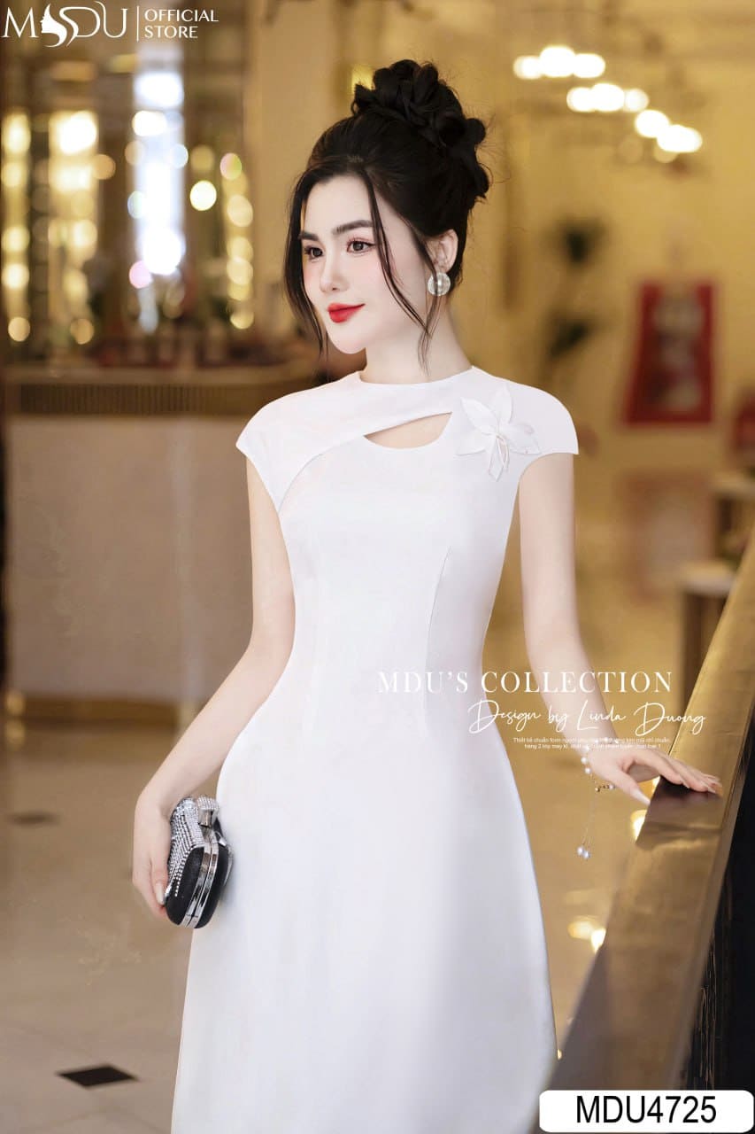 Váy Thiết Kế Công Chúa Kết Hợp Phong Cách Tối Giản