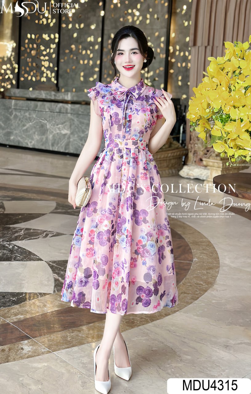 Váy Thiết Kế MDU4315 Dáng Công Chúa Sang Trọng