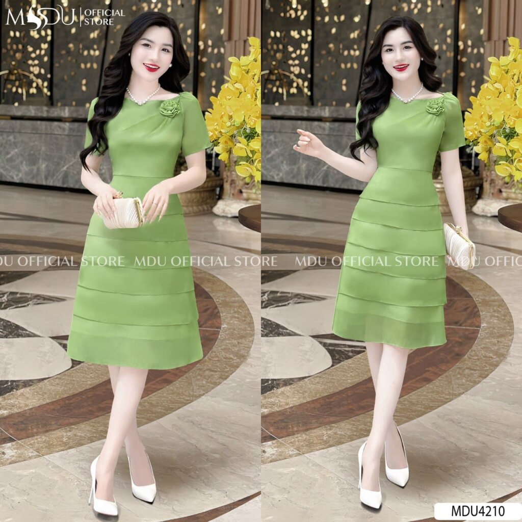 Đầm Dáng Dài Chữ A - Vẻ Đẹp Kinh Điển Không Bao Giờ Lỗi Mốt