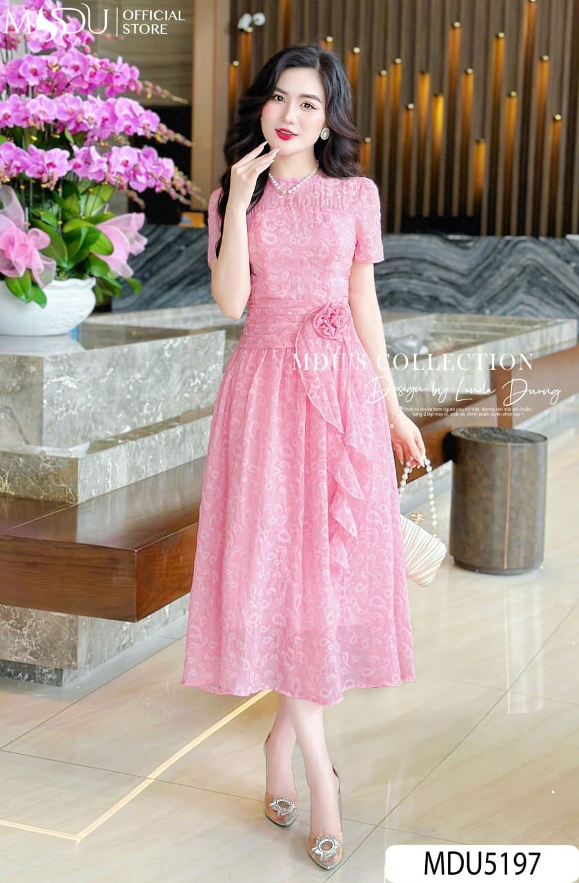 Nét Nữ Tính Đốn Tim Của Đầm Công Chúa Bigsize