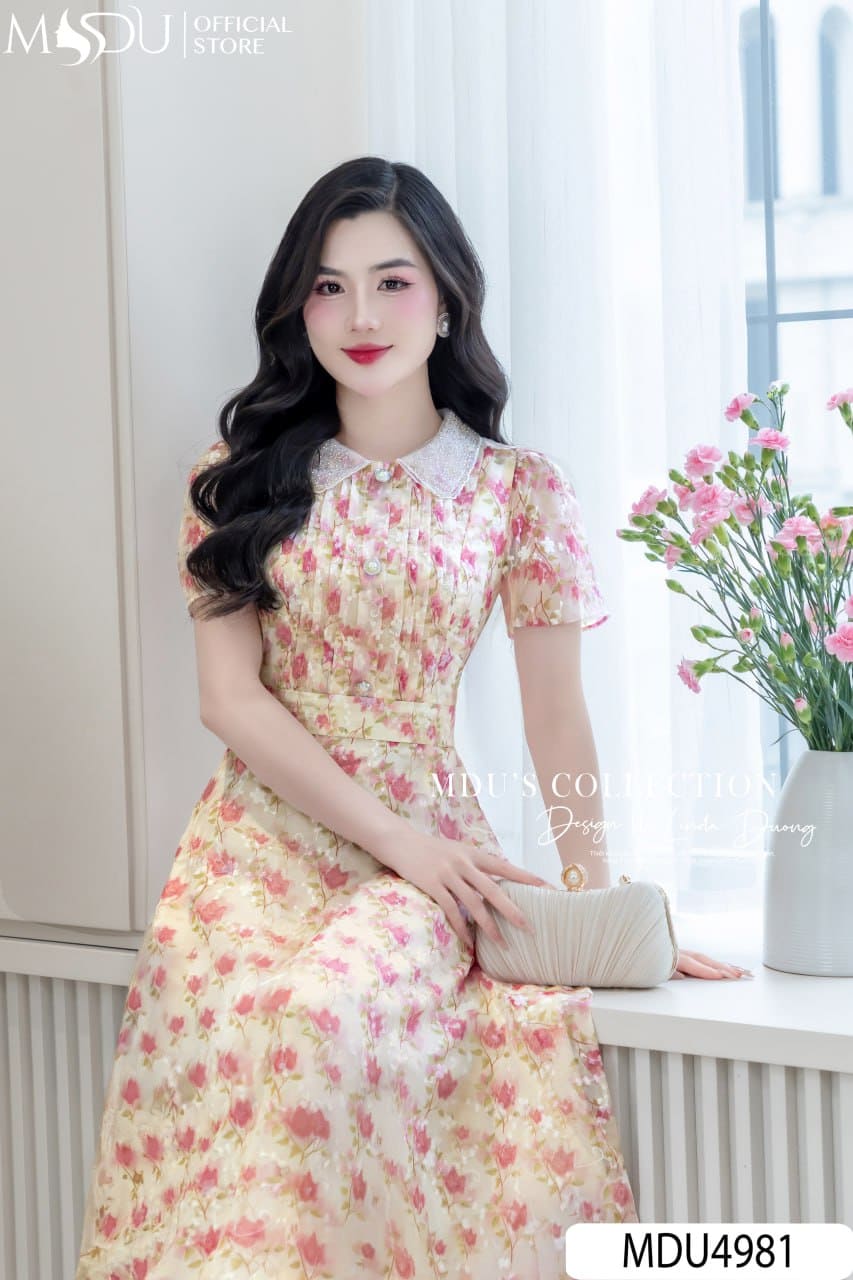 Chọn Size Chuẩn Form Cho Đầm Công Sở Dáng Dài