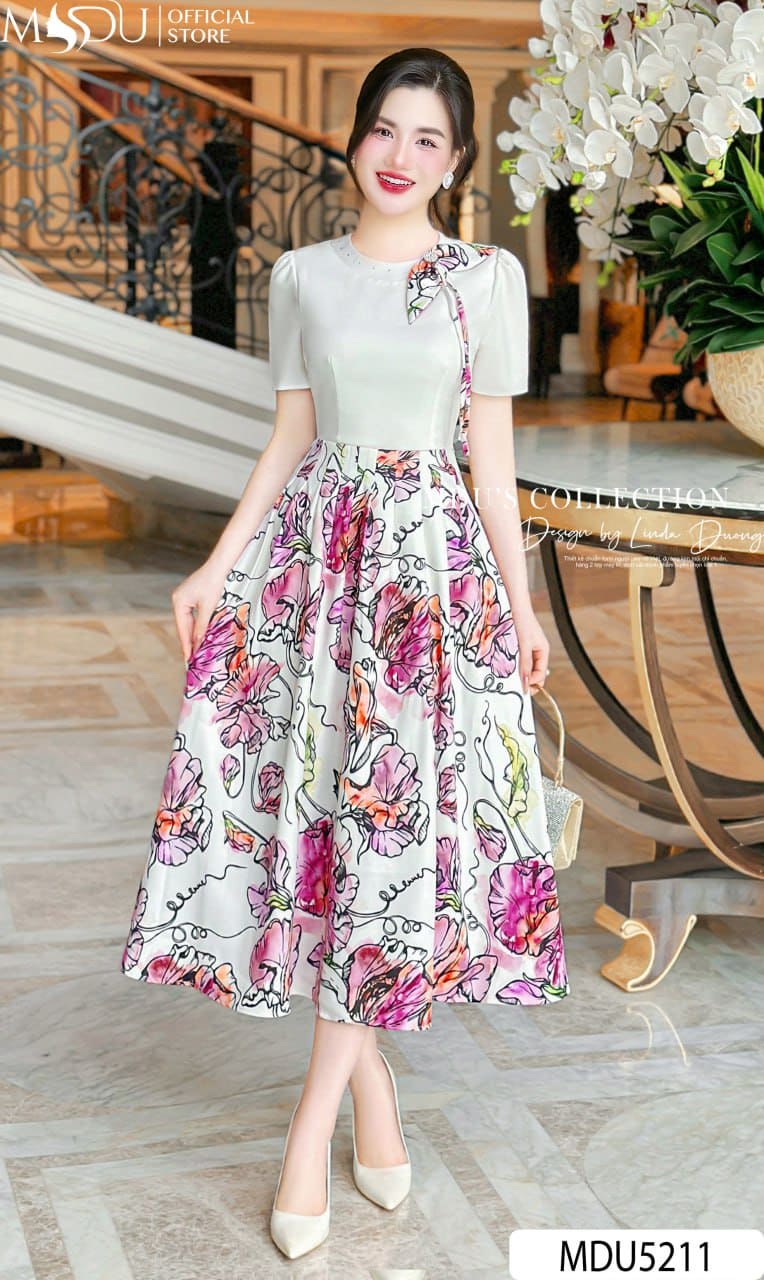 Đầm Dáng Dài Cho Người Cao