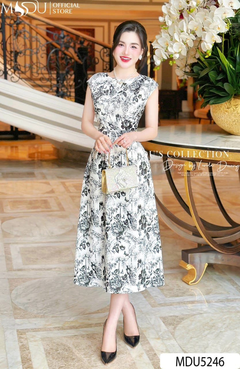 Đầm Maxi Dáng Dài – Bay Bổng Như Nàng Thơ