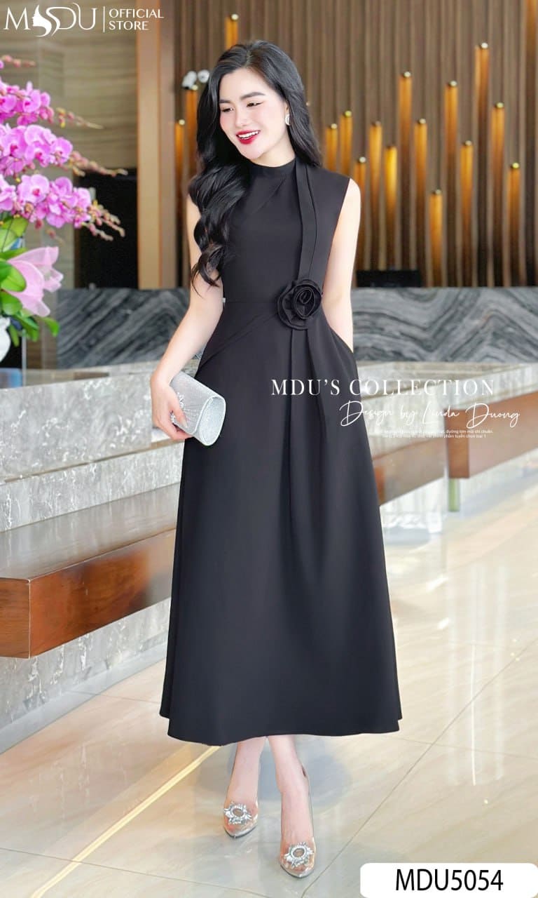 Đầm Midi Dáng Dài – Lịch Sự Cho Cô Nàng Công Sở