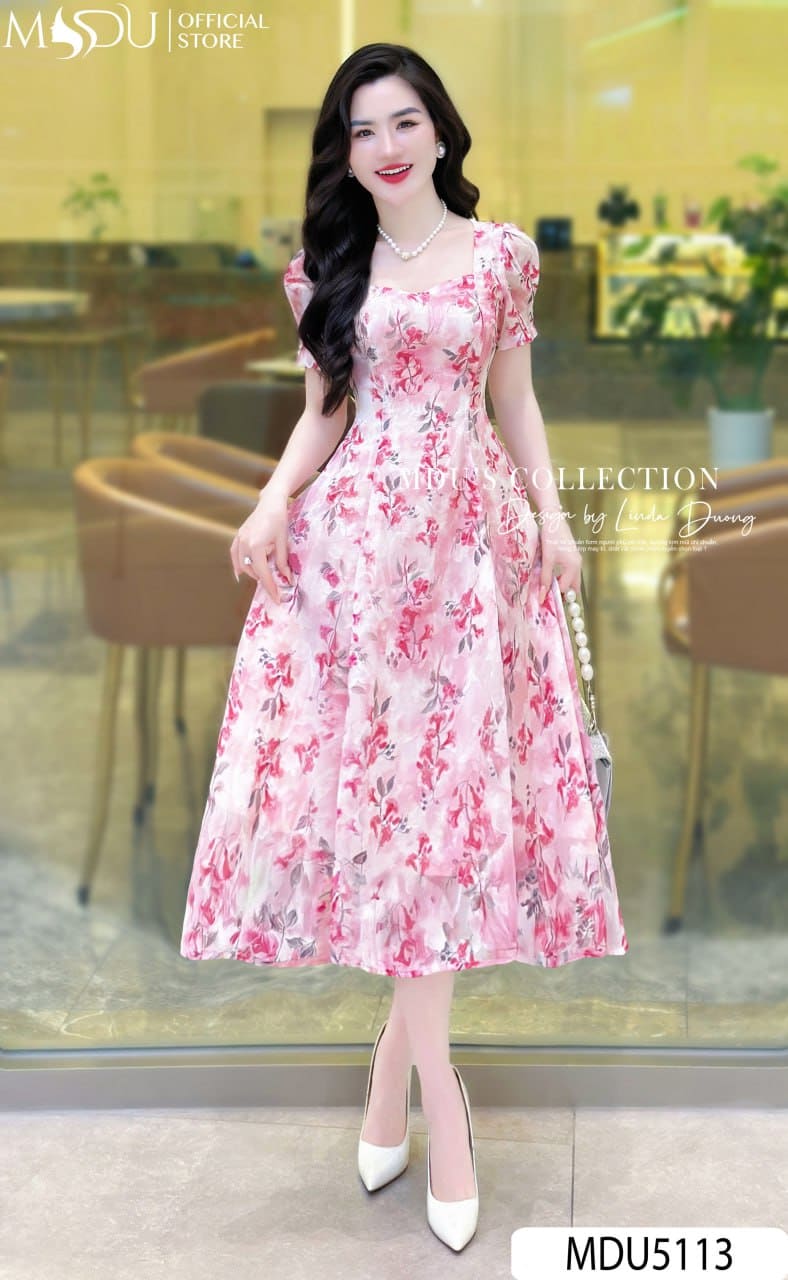 Đầm Xòe Công Chúa Thiết Kế Độc Đáo