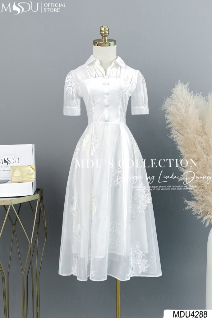 Những Điểm Nổi Bật Của Đầm Sơ Mi Dáng Dài Từ Mdu Fashion