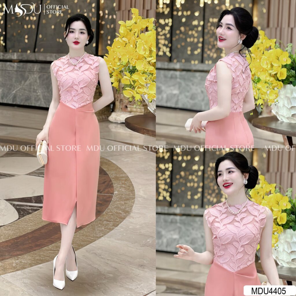 Váy Ống Body Xẻ Tà