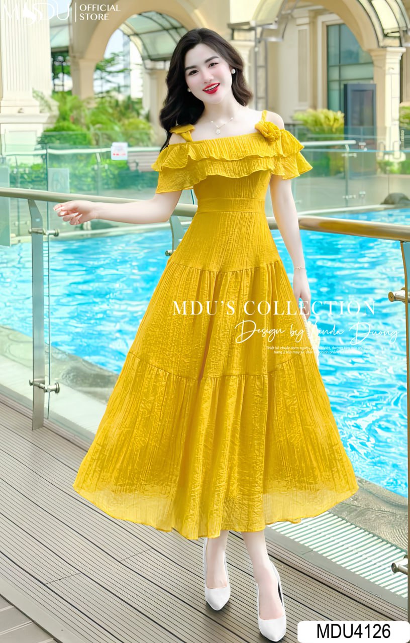 Phối váy 2 dây công chúa theo mùa