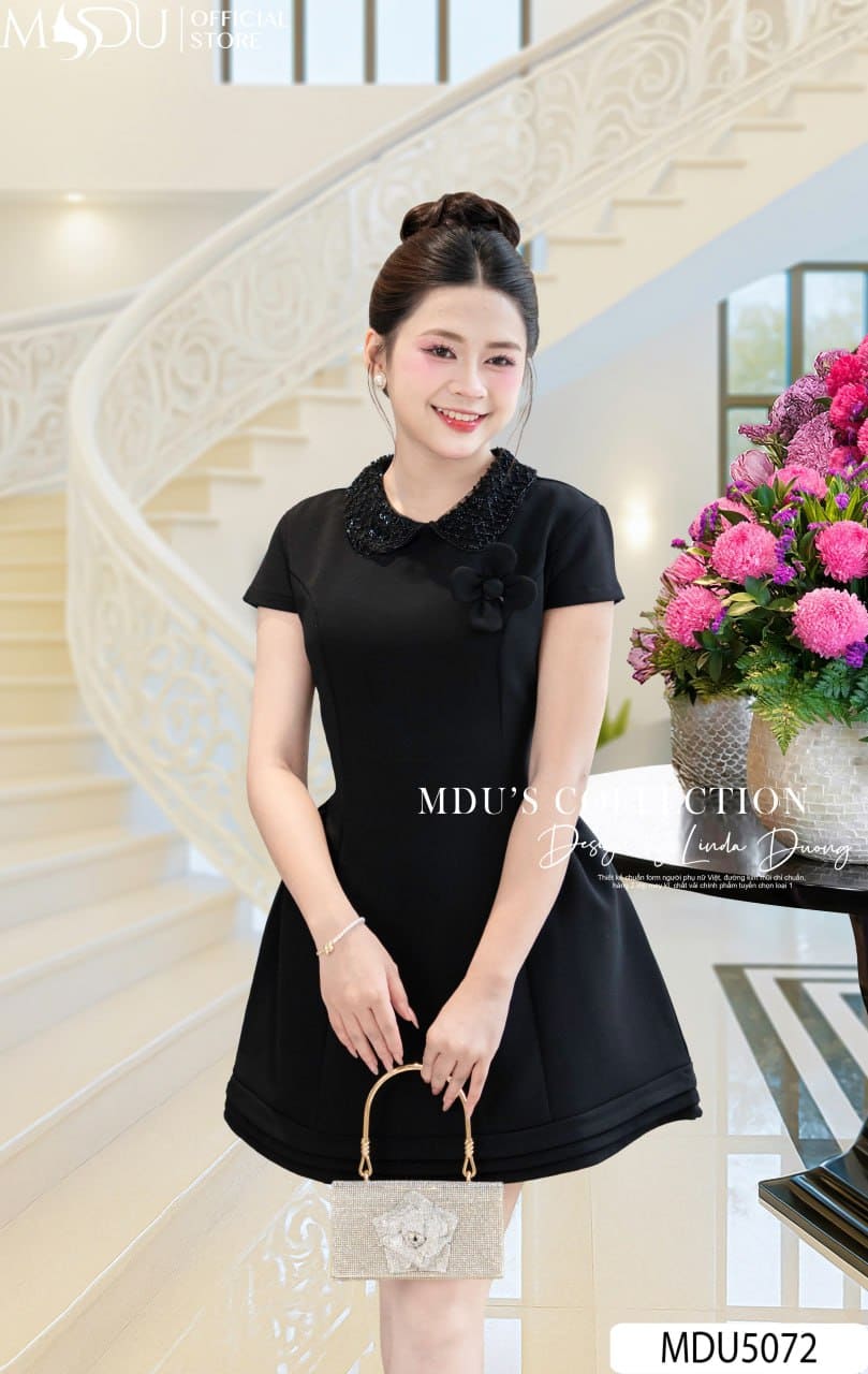 Váy Công Chúa Ngắn Cho Dáng Quả Lê