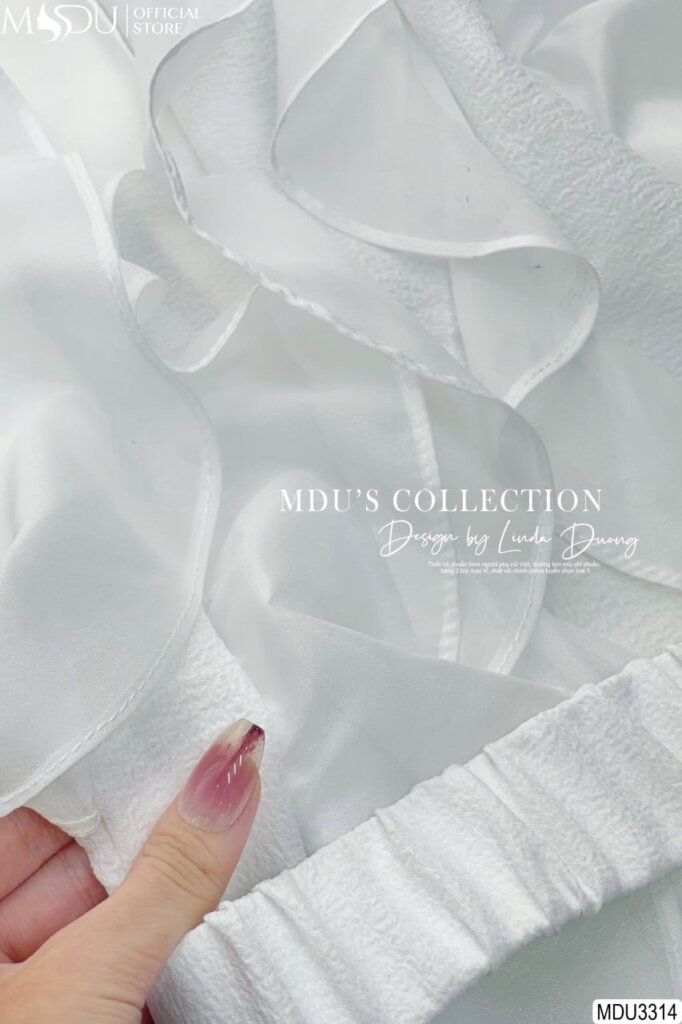 Váy Thiết Kế MDU3314 - Chất Liệu Tằm Nhăn Cao Cấp