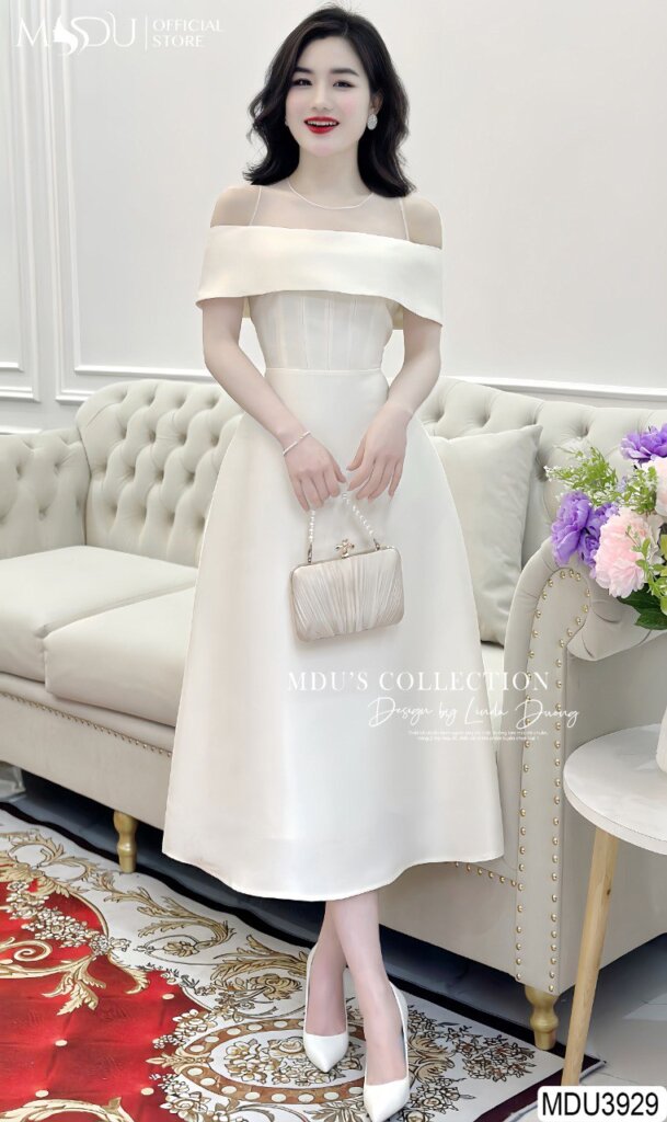 Đầm Body Ống Phối Lưới