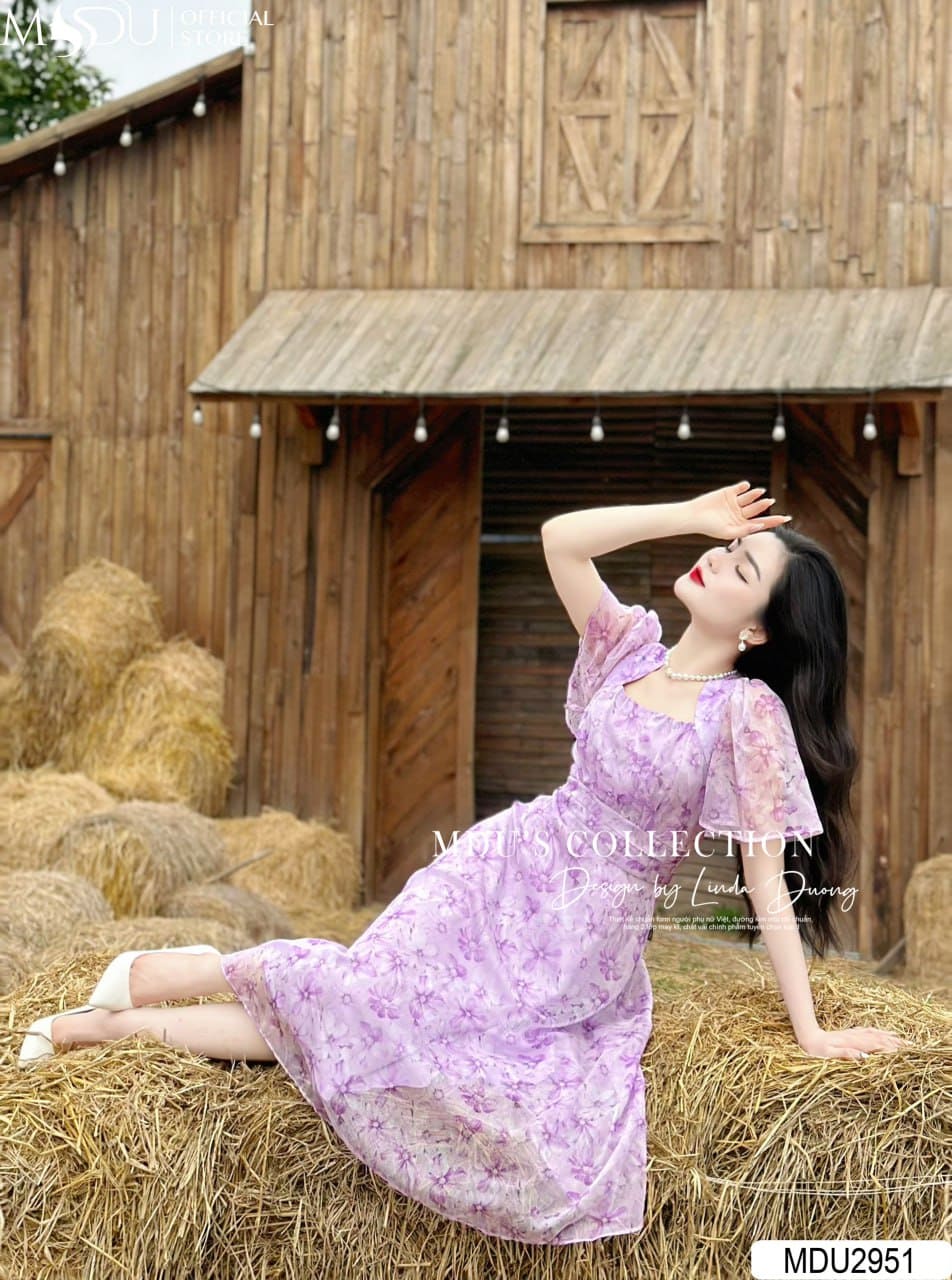 Các Kiểu Dáng Công Chúa Váy Tím - Đầm Cúp Ngực Tím Gợi Cảm