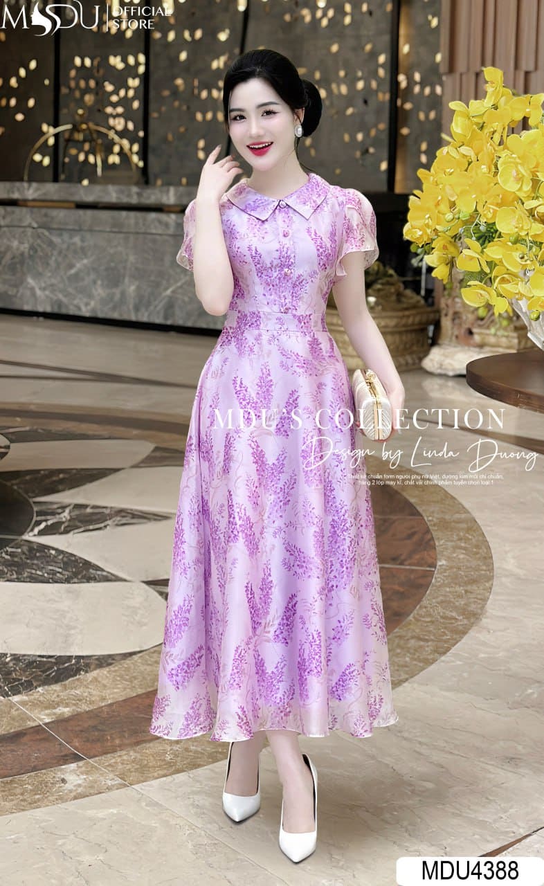 Các Kiểu Dáng Công Chúa Váy Tím - Váy Phong Cách Vintage Châu Âu