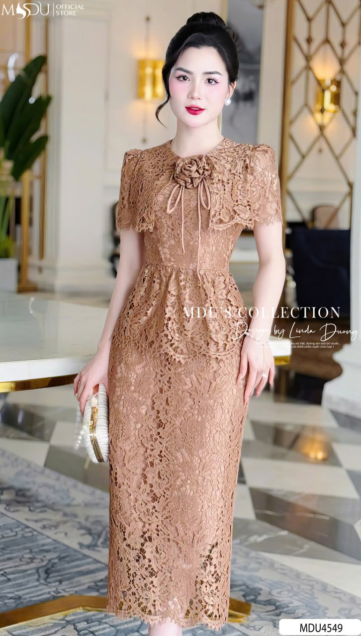 Đầm Body Nhún Eo Cho Dáng Hơi Tròn Trịa