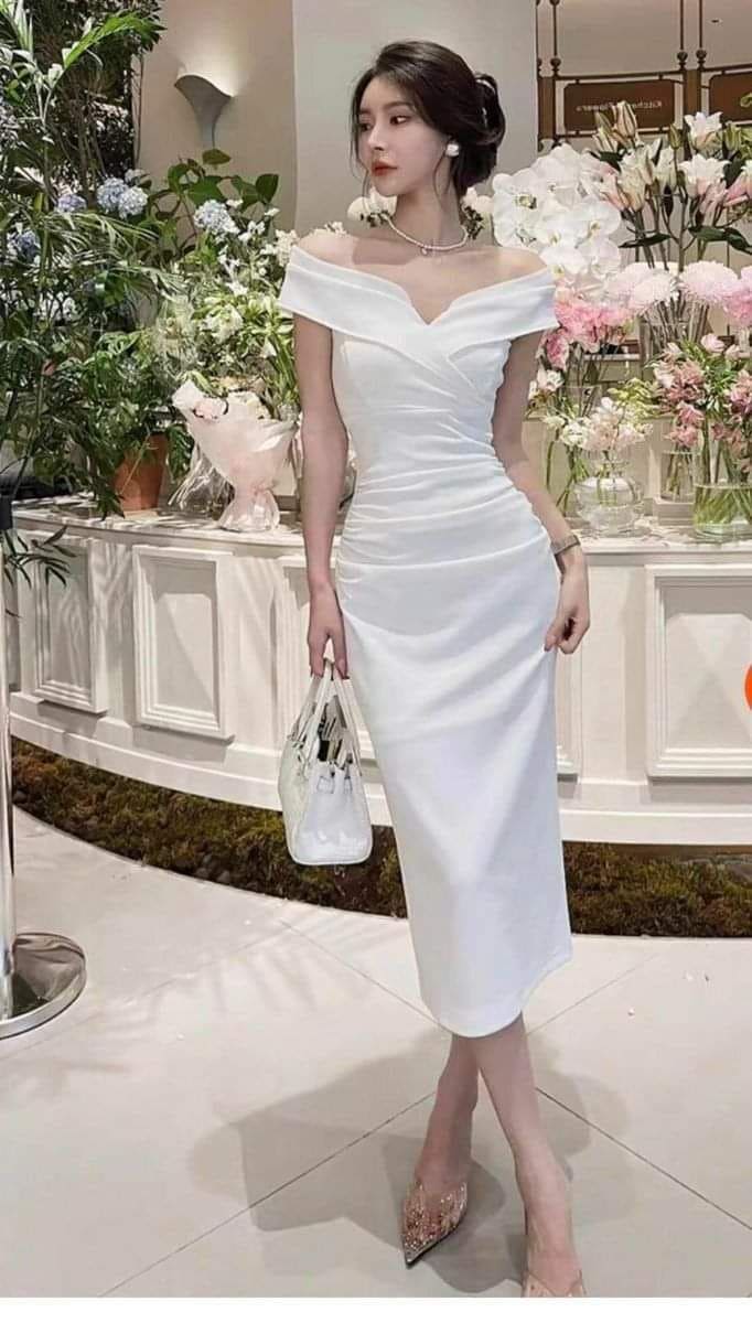 Giặt Đầm Body Trễ Vai Đúng Cách