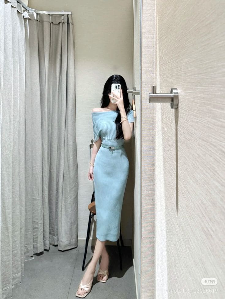 Cách Bảo Quản Đầm Len Dáng Dài