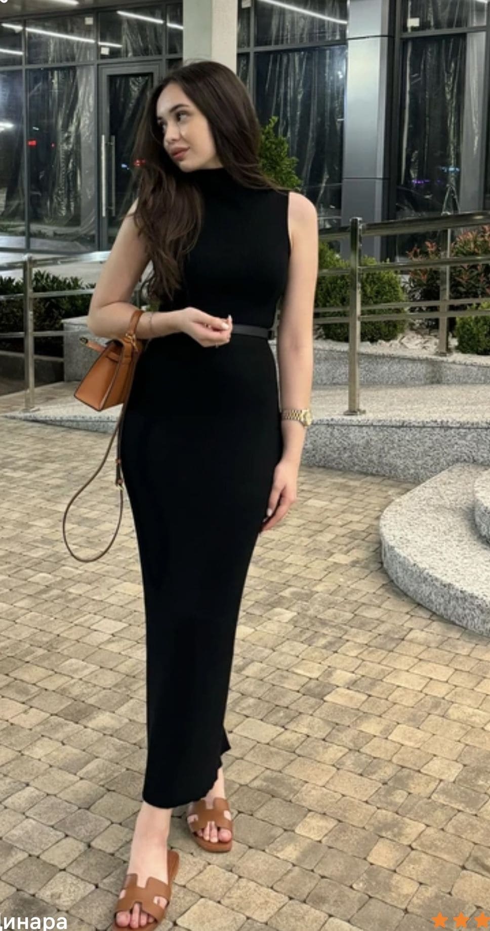 Phối Đồ Dạo Phố Với Đầm Thun Body Dài Qua Gối